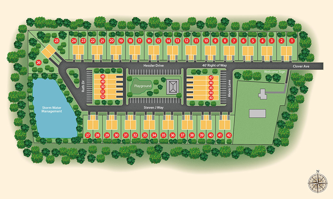 Community Sitemap Illustration