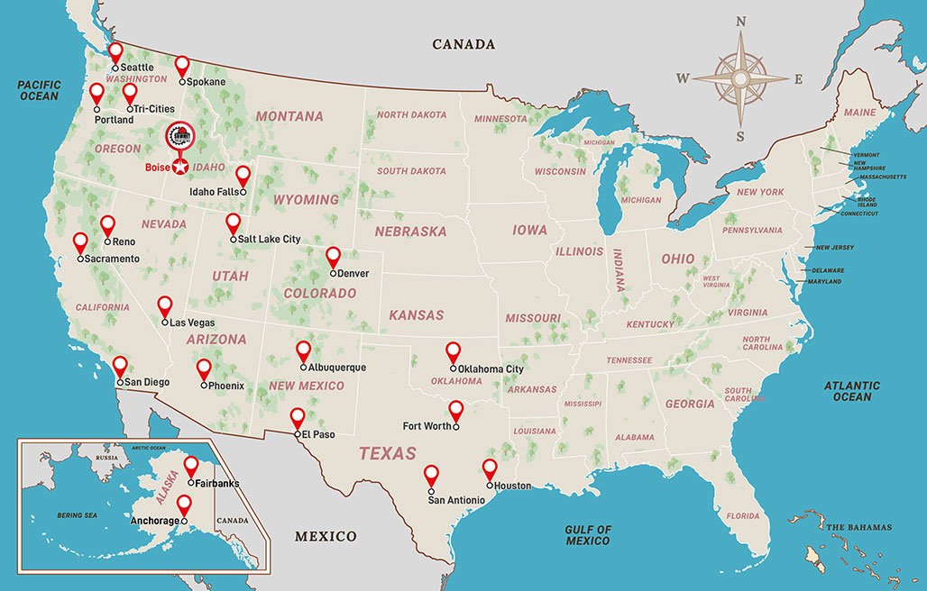 Vector Map Illustration