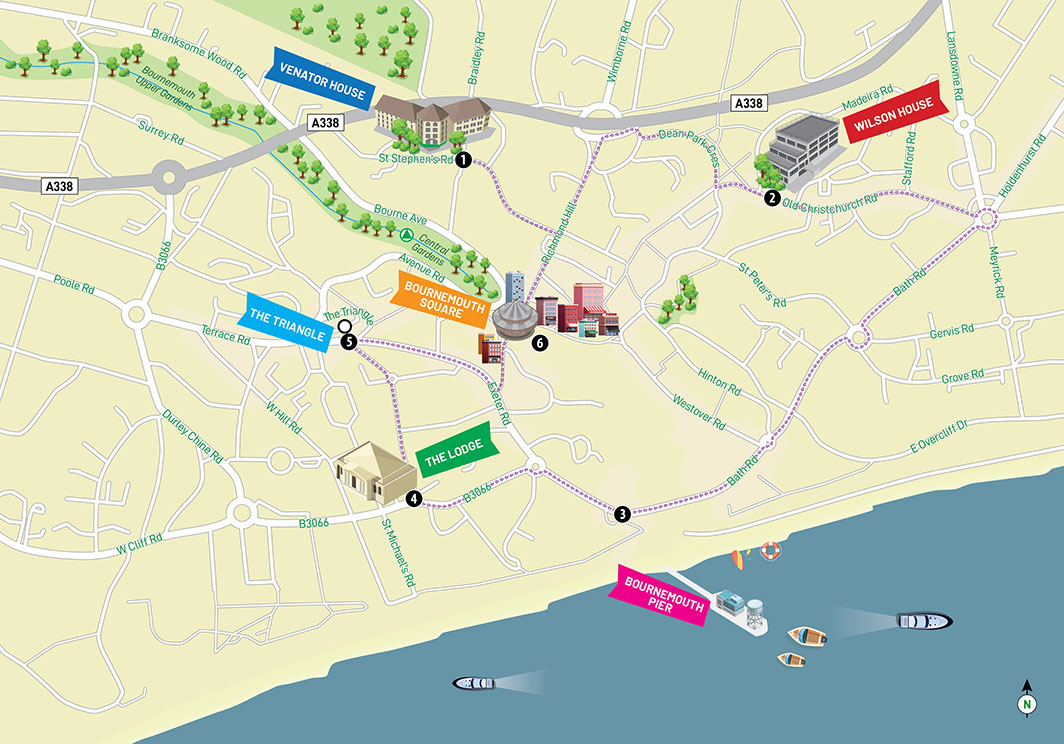 Vector Map Illustration