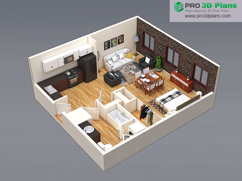 3D Floor Plans